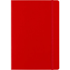 Notizbuch aus Karton (ca. DIN A5 Format) Chanelle – Rot bedrucken, Art.-Nr. 008999999_7913