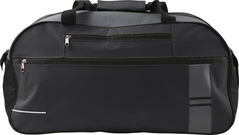 Sporttasche aus Polyester Corinne – Schwarz bedrucken, Art.-Nr. 001999999_7949