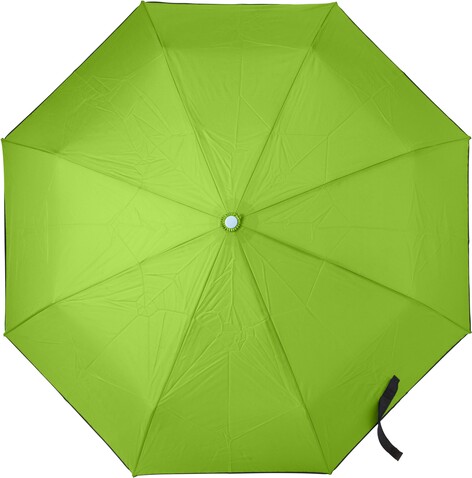 Regenschirm Jamelia – Limettengrün bedrucken, Art.-Nr. 019999999_7964