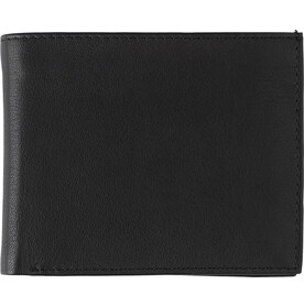 Geldbörse Yvonne | Leder | RFID – Schwarz bedrucken, Art.-Nr. 001999999_8064