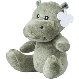 Plüschnilpferd Geraldine – Grau bedrucken, Art.-Nr. 003999999_8084
