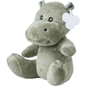 Plüschnilpferd Geraldine – Grau bedrucken, Art.-Nr. 003999999_8084