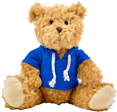 Plüsch-Teddybär Monty – Blau bedrucken, Art.-Nr. 005999999_8182