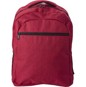 Polyester (600D) Rucksack Glynn – Rot bedrucken, Art.-Nr. 008999999_818450