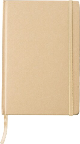 Notizbuch aus recyceltem Papier (A5) Gianni – Khaki bedrucken, Art.-Nr. 013999999_818553