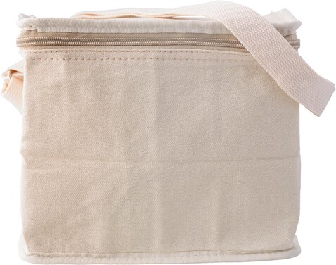 Kühltasche Misha | Baumwolle | 3 l – Khaki bedrucken, Art.-Nr. 013999999_820962
