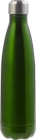 Doppelwandige Trinkflasche aus Edelstahl Lombok – Grün bedrucken, Art.-Nr. 004999999_8223