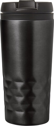 Reisebecher aus Edelstahl Lorraine 300 ml – Schwarz bedrucken, Art.-Nr. 001999999_8240 Reisebecher aus Edelstahl Lorraine 300 ml – Schwarz bedrucken, Art.-Nr. 001999999_8240