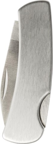 Taschenmesser Evelyn | Edelstahl | Mit Verriegelung – Silber bedrucken, Art.-Nr. 032999999_8242