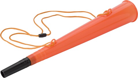 Fussball-Horn Bruce – Orange bedrucken, Art.-Nr. 007999999_8247