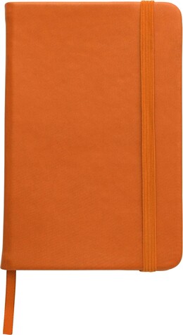 Notizbuch Brigitta | A5 | Blanko – Orange bedrucken, Art.-Nr. 007999999_8251