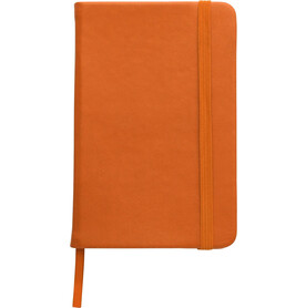 Notizbuch Brigitta | A5 | Blanko – Orange bedrucken, Art.-Nr. 007999999_8251