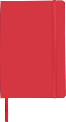 Notizbuch Mireia | A5 | Liniert – Rot bedrucken, Art.-Nr. 008999999_8276
