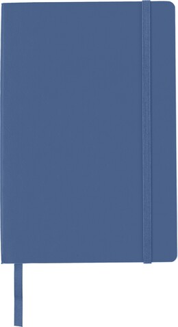 Notizbuch aus PU Mireia – Blau bedrucken, Art.-Nr. 005999999_8276