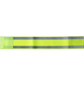 Reflektierendes Armband Danilo | Elastan – Gelb bedrucken, Art.-Nr. 006999999_8288
