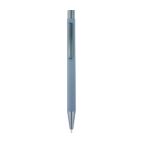 Kugelschreiber mit Softtouch-Oberfläche Emmett – Grau bedrucken, Art.-Nr. 003999999_8298 Kugelschreiber mit Softtouch-Oberfläche Emmett – Grau bedrucken, Art.-Nr. 003999999_8298