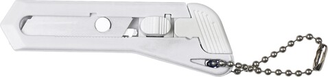 Hobbymesser Julien | Mit Schlüsselanhänger – Weiß bedrucken, Art.-Nr. 002999999_8368