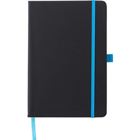 Notizbuch Charlene | A5 | Liniert – Hellblau bedrucken, Art.-Nr. 018999999_8384