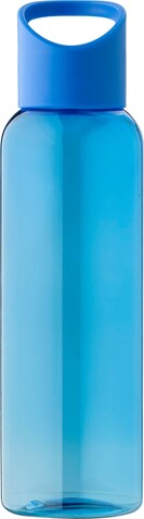Trinkflasche Lila | Recycelt | 500 ml – Blau bedrucken, Art.-Nr. 005999999_839453