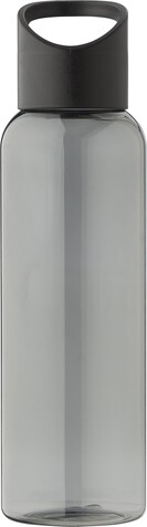 Trinkflasche Lila | Recycelt | 500 ml – Schwarz bedrucken, Art.-Nr. 001999999_839453