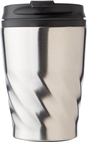 Kaffeebecher aus Edelstahl Rida (325 ml) – Silber bedrucken, Art.-Nr. 032999999_8435