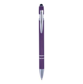 Kugelschreiber mit Touchfunktion Primo – Violett bedrucken, Art.-Nr. 024999999_8462