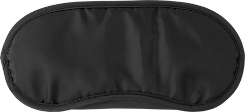 Schlafmaske Clarke | Polyester – Schwarz bedrucken, Art.-Nr. 001999999_8466 Schlafmaske Clarke | Polyester – Schwarz bedrucken, Art.-Nr. 001999999_8466