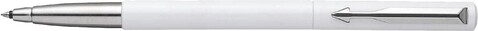 Parker Rollerball &#039;Vector&#039; aus Kunststoff – Weiß bedrucken, Art.-Nr. 002999999_8510
