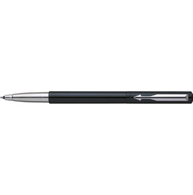 Parker Rollerball &amp;#039;Vector&amp;#039; aus Kunststoff – Schwarz bedrucken, Art.-Nr. 001999999_8510