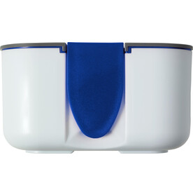 Lunchbox Veronica | Kunststoff und Silikon | 850 ml – Kobaltblau bedrucken, Art.-Nr. 023999999_8520