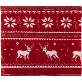 Fleecedecke Jane | Rentiermuster – Rot bedrucken, Art.-Nr. 008999999_8529