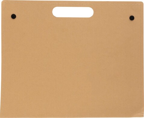 Schreibmappe Keisha | Karton | A4 – Braun bedrucken, Art.-Nr. 011999999_8569