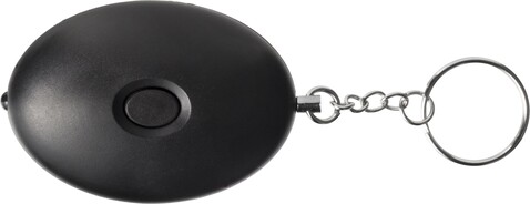 Alarmknopf aus Kunststoff Harold – Schwarz bedrucken, Art.-Nr. 001999999_8575