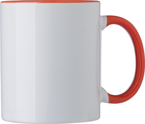 Keramikbecher Blair – Orange bedrucken, Art.-Nr. 007999999_864564