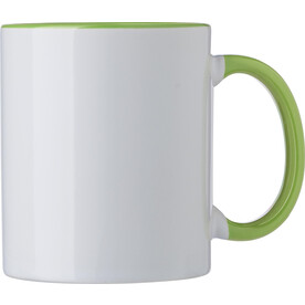 Keramikbecher Blair – Hellgrün bedrucken, Art.-Nr. 029999999_864564