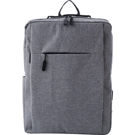 Polyester (600D) Rucksack Carlito – Grau bedrucken, Art.-Nr. 003999999_864735 Polyester (600D) Rucksack Carlito – Grau bedrucken, Art.-Nr. 003999999_864735