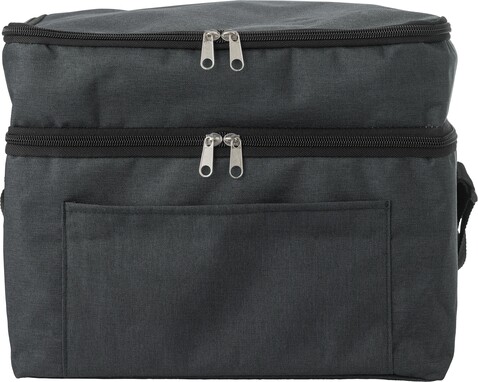 Kühltasche Troy | Recycelt | 15 l – Grau bedrucken, Art.-Nr. 003999999_865946