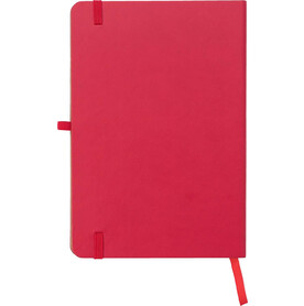 Notizbuch Dorita | Bambuscover | A5 | Liniert – Rot bedrucken, Art.-Nr. 008999999_866554