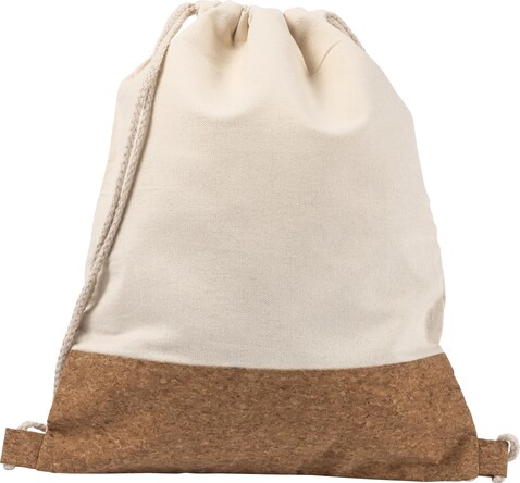 Rucksack Tianna | Baumwolle 250 g/m² | Kork | 1,2 l – Khaki bedrucken, Art.-Nr. 013999999_8712 Rucksack Tianna | Baumwolle 250 g/m² | Kork | 1,2 l – Khaki bedrucken, Art.-Nr. 013999999_8712