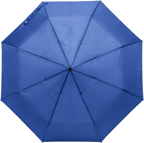 Regenschirm aus Pongee-Seide Conrad – Blau bedrucken, Art.-Nr. 005999999_8891