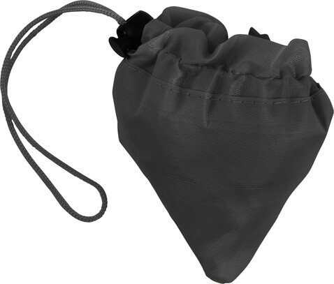 Faltbare Einkaufstasche aus Polyester Billie – Schwarz bedrucken, Art.-Nr. 001999999_8962