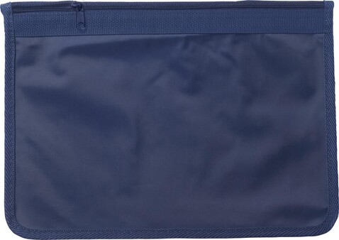 Dokumententasche Giuseppe | Nylon 70D – Blau bedrucken, Art.-Nr. 005999999_9100