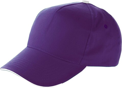 Baseball-Cap aus Baumwolle Beau – Violett bedrucken, Art.-Nr. 024999999_9114