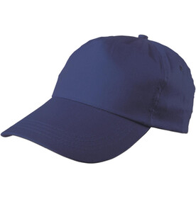 Cap Lisa | Baumwollköper | 5 Panels – Kobaltblau bedrucken, Art.-Nr. 023999999_9128