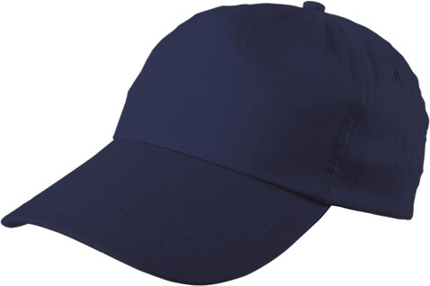 Cap Lisa | Baumwollköper | 5 Panels – Blau bedrucken, Art.-Nr. 005999999_9128