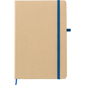 Notizbuch Cora | Steinpapier | A5 | Hardcover – Kobaltblau bedrucken, Art.-Nr. 023999999_9144