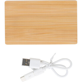Powerbank aus Bambus Ruby – Braun bedrucken, Art.-Nr. 011999999_9147 Powerbank aus Bambus Ruby – Braun bedrucken, Art.-Nr. 011999999_9147