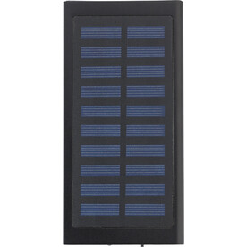 Solar-Powerbank Sonne | 8 000 mAh – Schwarz bedrucken, Art.-Nr. 001999999_9150