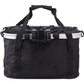 Fahrradtasche aus Polyester Leia – Schwarz bedrucken, Art.-Nr. 001999999_9165
