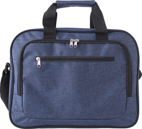 Laptoptasche aus Polyester Isolde – Blau bedrucken, Art.-Nr. 005999999_9169